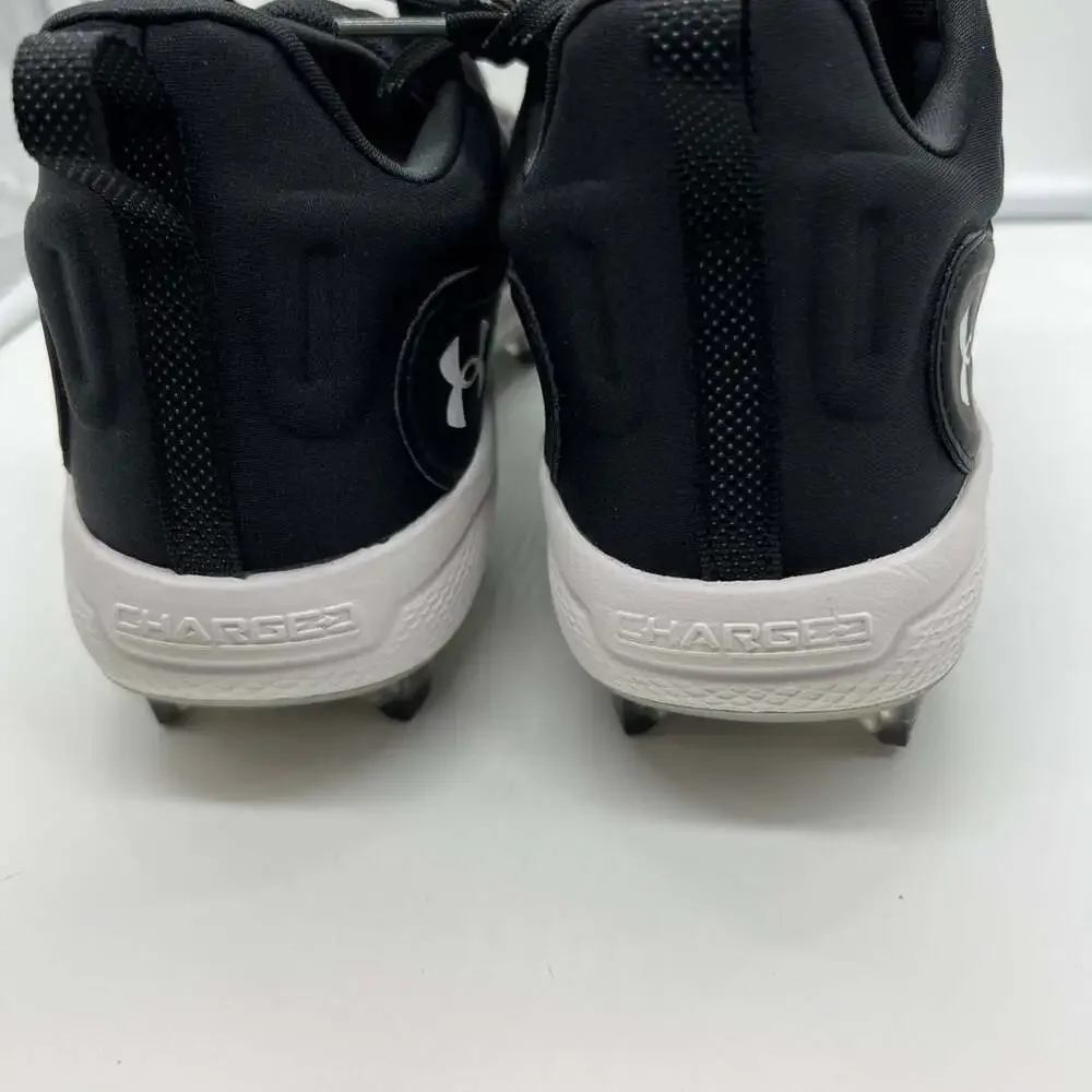 Under Armour Glyde Charged Molded Softball Cleat Women's‎ Black/White Size 11